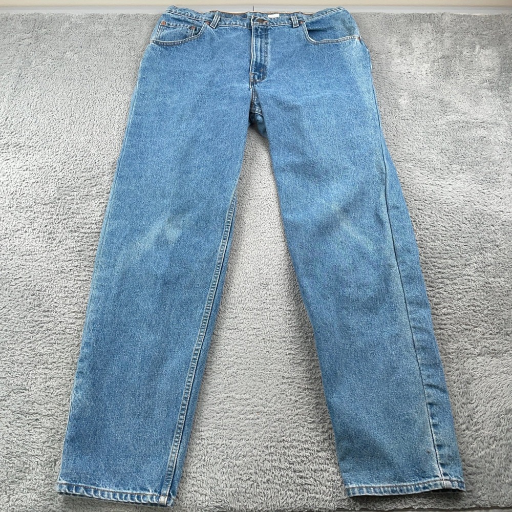 VTG Levis 560 Jeans Mens 40x34 Fits 38x34 Loose Fit Tapered Leg Made in USA